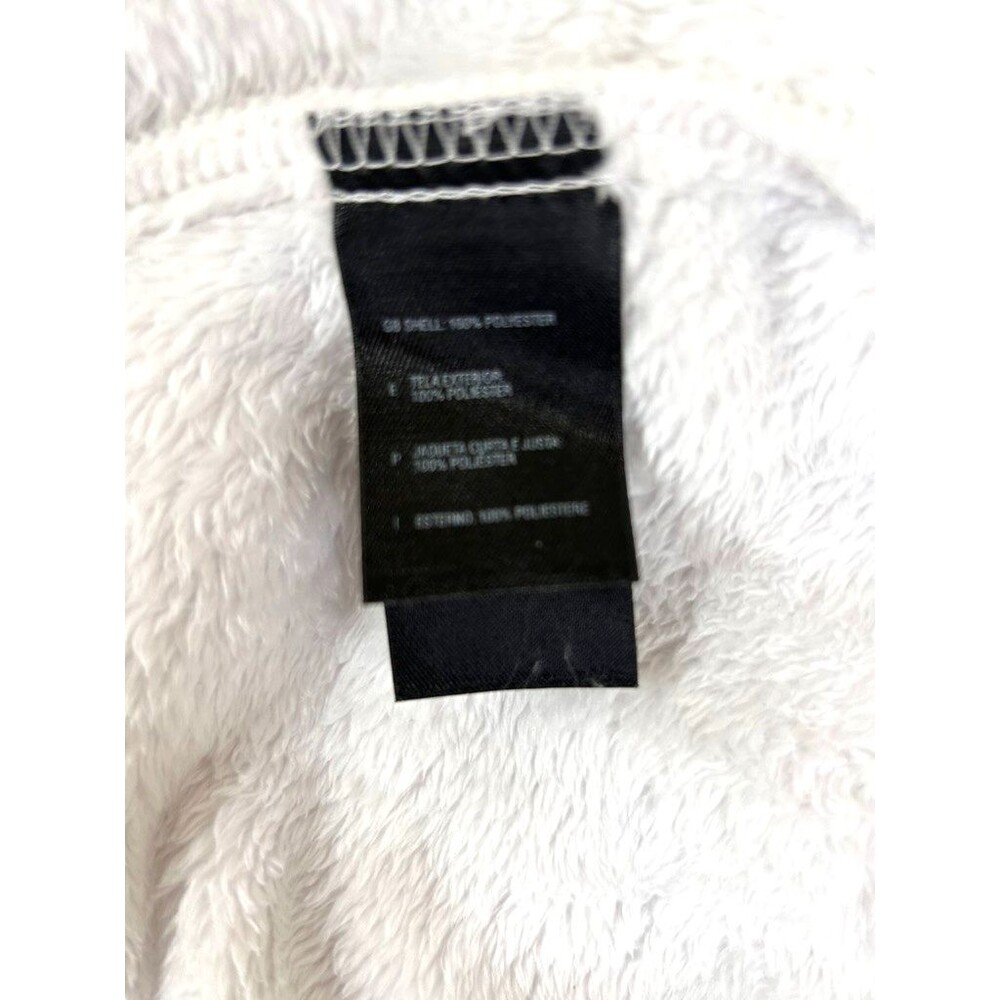 The North Face Women’s Osito Fleece full Zip Up Hoodie Sweatshirt Size L white - Picture 5 of 12